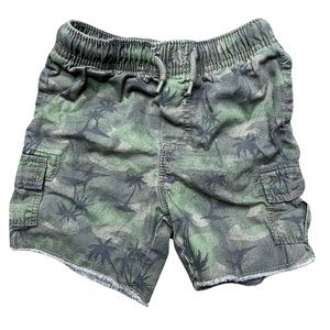 Green Toddler Shorts - 18m